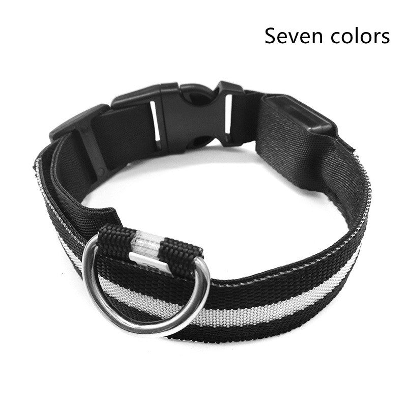 LED Pet Luminous Collar - Night Safety Flashing Glow