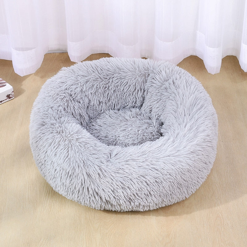 Pet Bed Super Soft Washable - Long Plush Pet Kennel