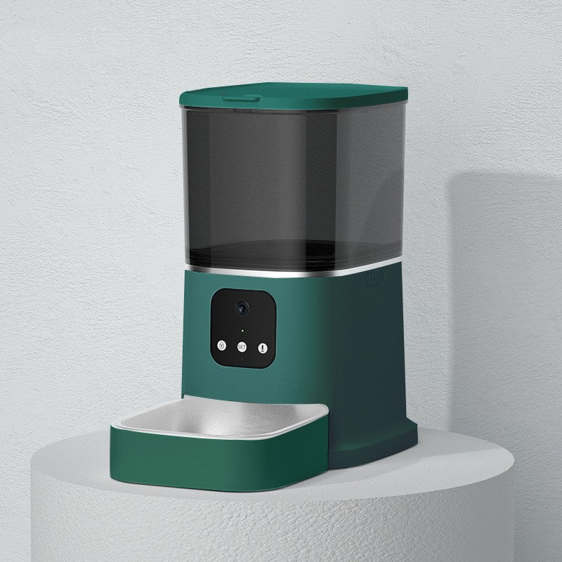 Pet Automatic Feeder - Large Capacity Smart Voice Recorder - Control Timer Feeding