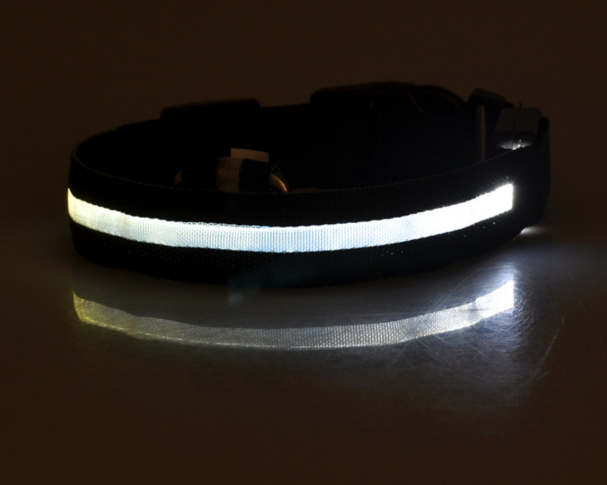 LED Pet Luminous Collar - Night Safety Flashing Glow