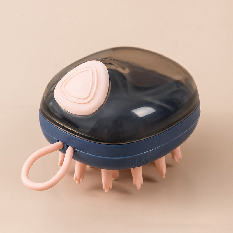 Pet Cleaning Bathing Massage - Shampoo Soap Dispensing Grooming Brush