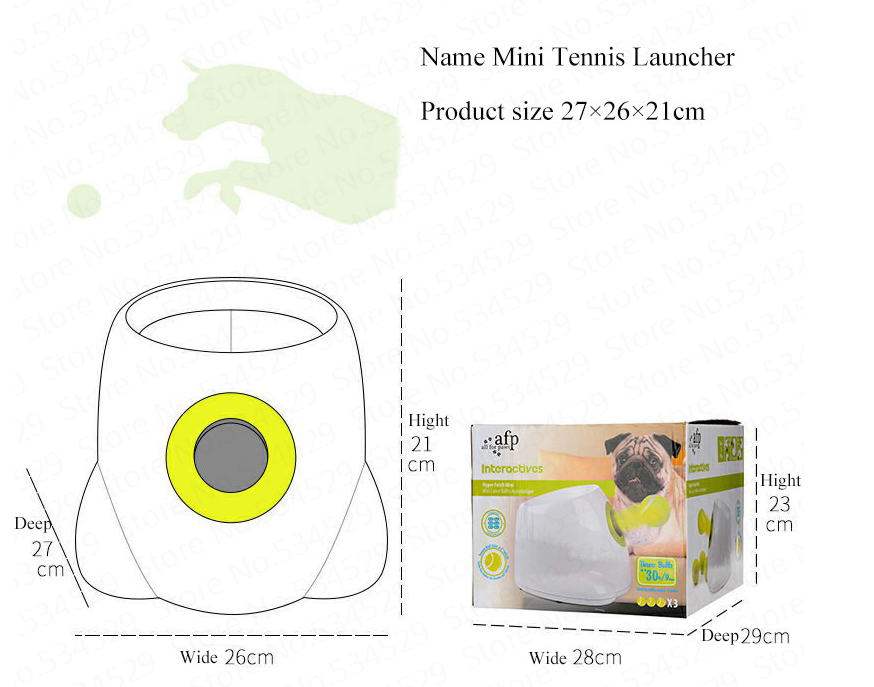Automatic Interactive Ball Launcher - Pet Interactive Ball