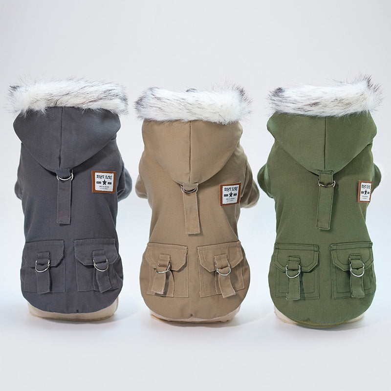 Cap Dog Coat - Dog Cold Cap