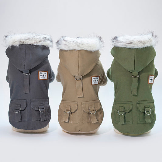 Cap Dog Coat - Dog Cold Cap