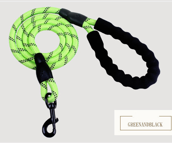 Reflective Dog Leash - Nylon Pet Dog Leash - Rope For Dogs Walking Training