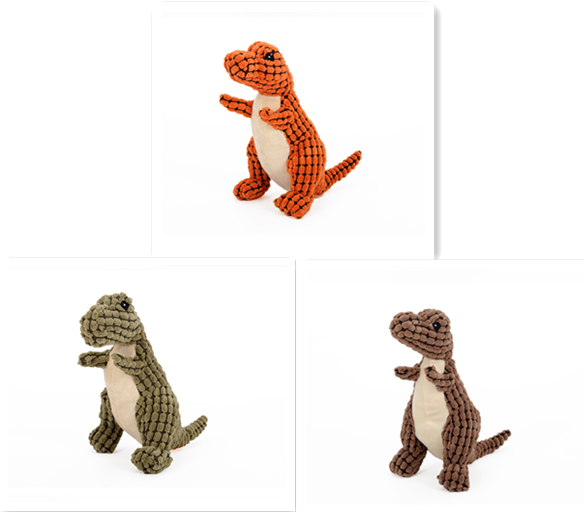 Dinosaur Pet Toys - Interactive Toys For Dogs - Chew Toys