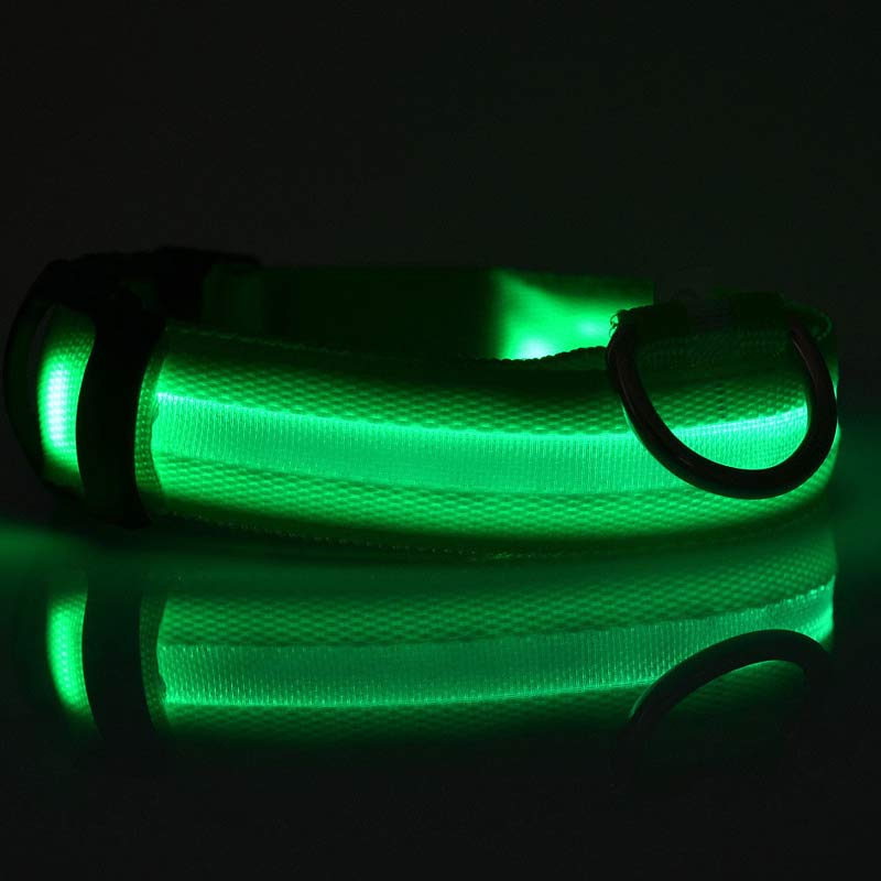 LED Pet Luminous Collar - Night Safety Flashing Glow