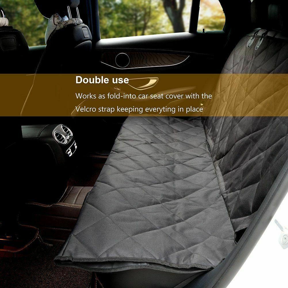 Seat Cover Rear Back Car Pet - Travel Waterproof Bench Protector Luxury