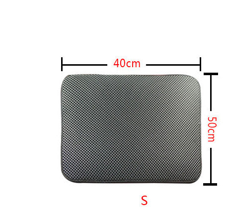 Double Layer Litter Cat - Bed Pads Pet Cat Litter Mat
