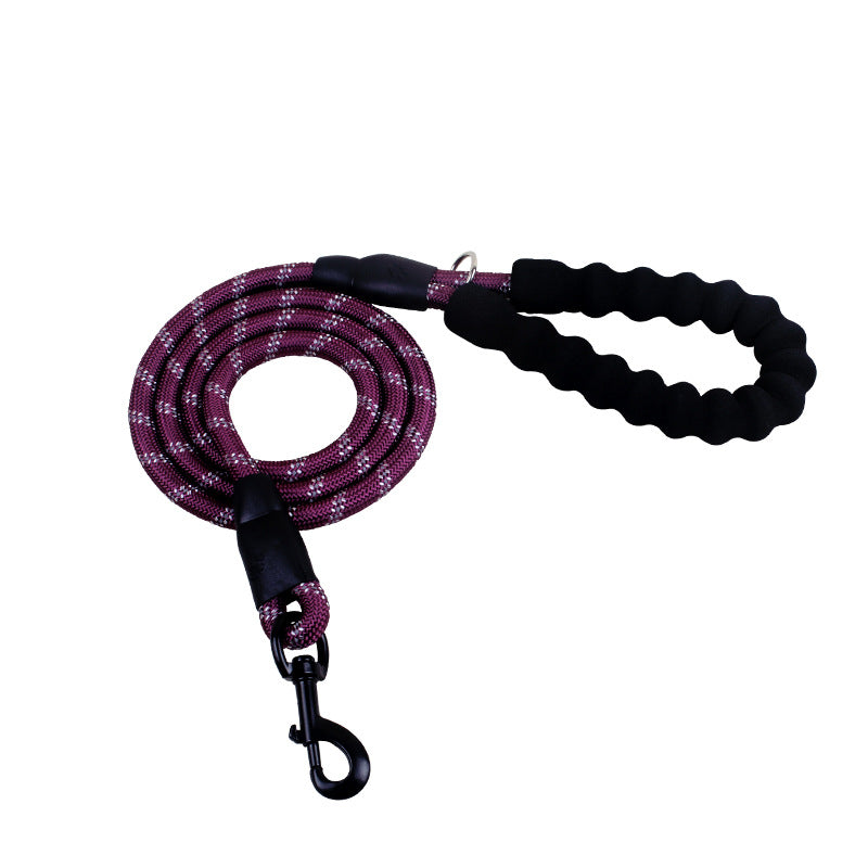 Reflective Dog Leash - Nylon Pet Dog Leash - Rope For Dogs Walking Training