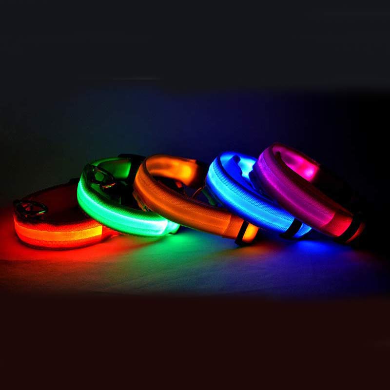 LED Pet Luminous Collar - Night Safety Flashing Glow