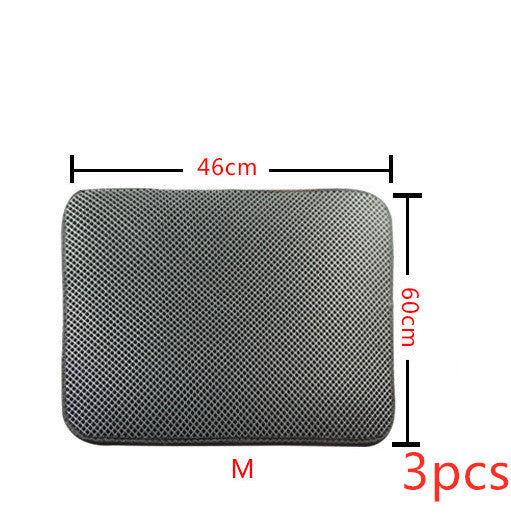 Double Layer Litter Cat - Bed Pads Pet Cat Litter Mat