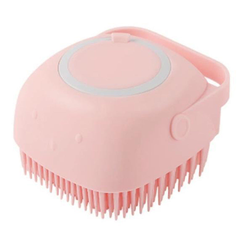 Silicone Bath Massage Gloves - Brush Pet Bathroom Cleaning Comb