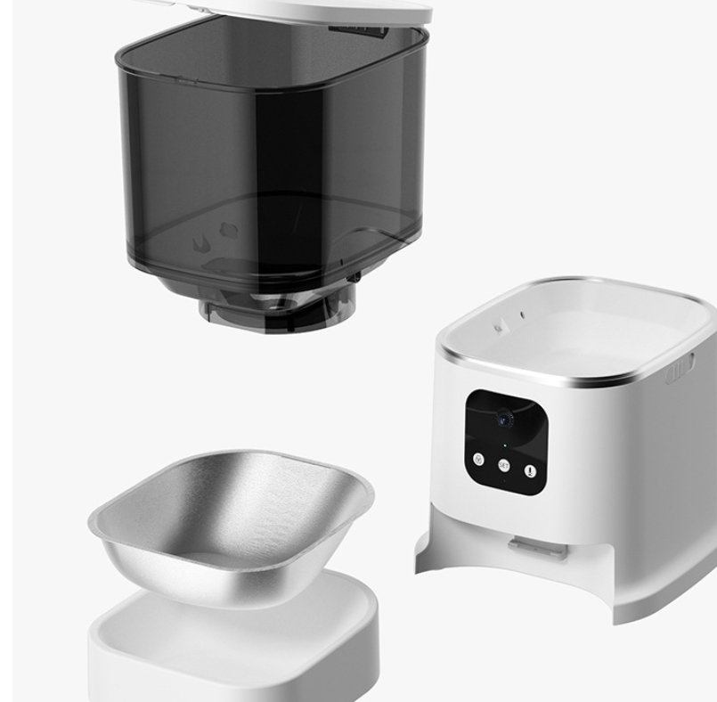 Pet Automatic Feeder - Large Capacity Smart Voice Recorder - Control Timer Feeding