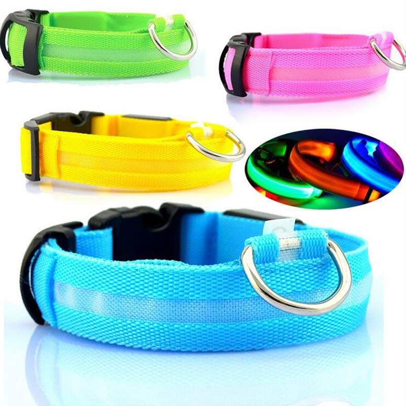 LED Pet Luminous Collar - Night Safety Flashing Glow