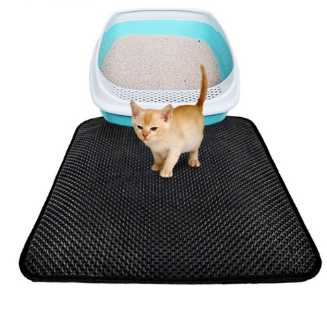 Double Layer Litter Cat - Bed Pads Pet Cat Litter Mat