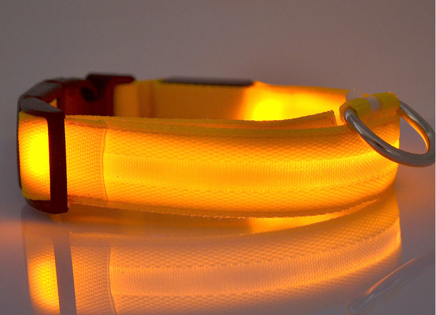 LED Pet Luminous Collar - Night Safety Flashing Glow
