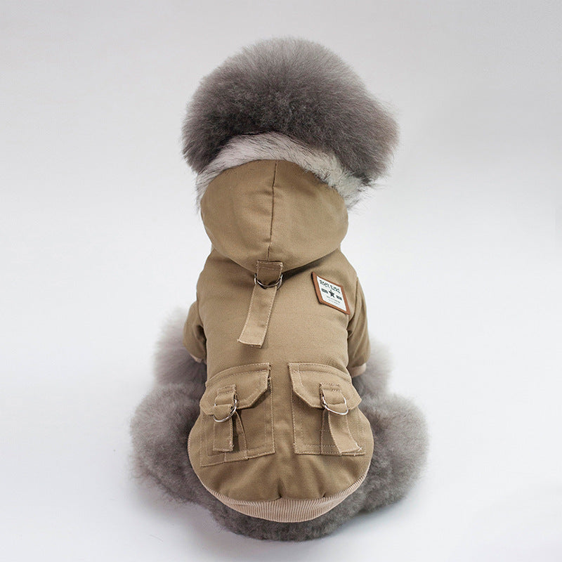 Cap Dog Coat - Dog Cold Cap