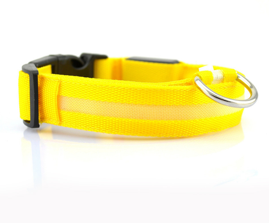 LED Pet Luminous Collar - Night Safety Flashing Glow