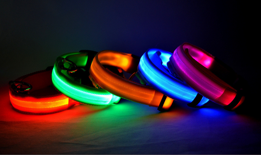 LED Pet Luminous Collar - Night Safety Flashing Glow