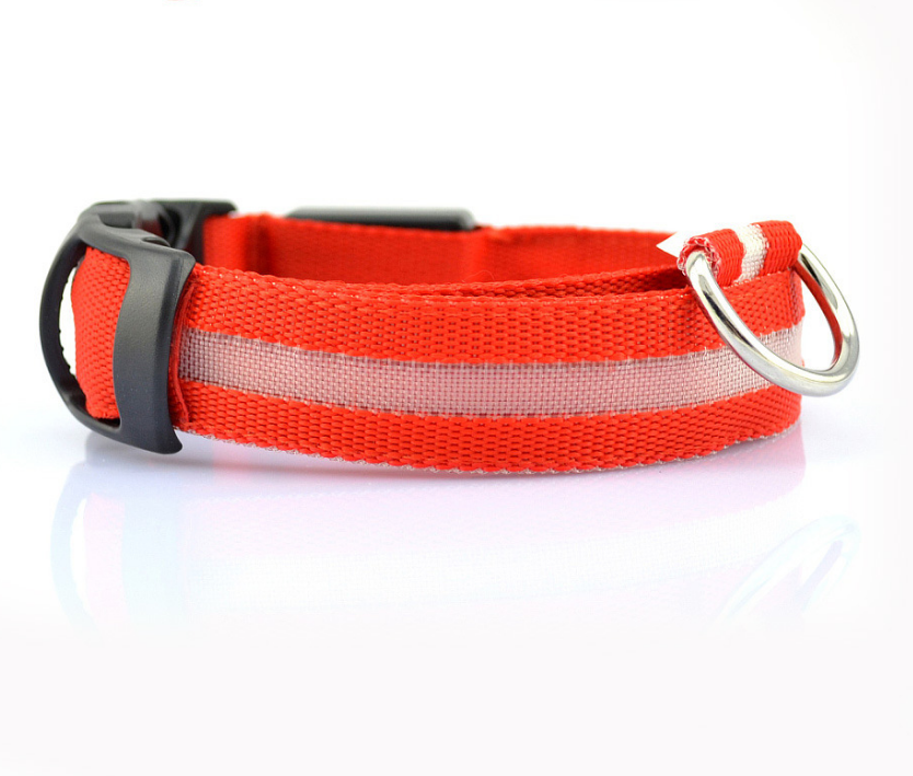 LED Pet Luminous Collar - Night Safety Flashing Glow