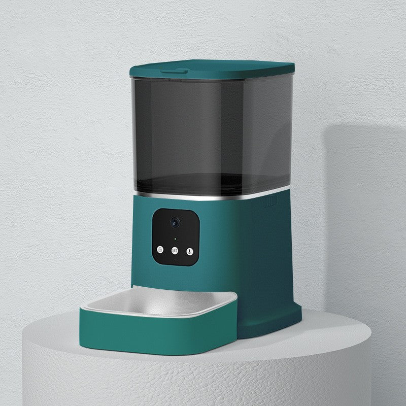 Pet Automatic Feeder - Large Capacity Smart Voice Recorder - Control Timer Feeding
