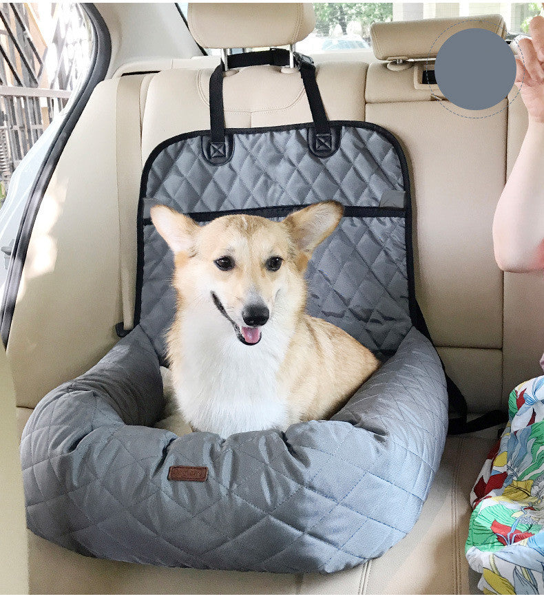 Pet Carrier Folding - Car Seat Pad Thickened Multi-purpose
