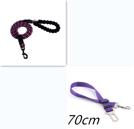 Reflective Dog Leash - Nylon Pet Dog Leash - Rope For Dogs Walking Training
