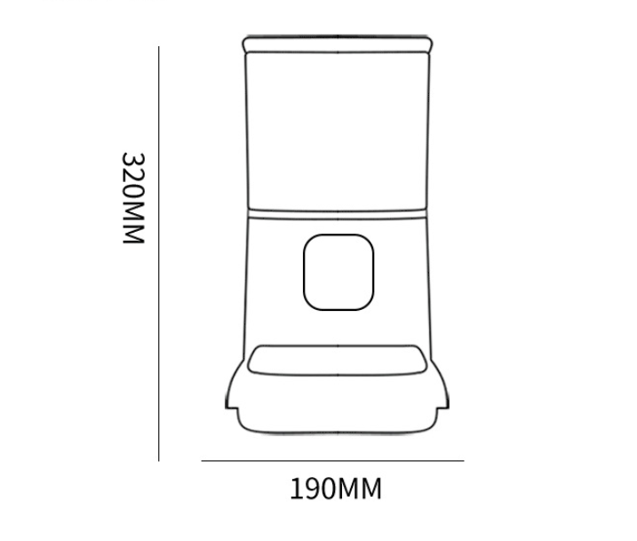 Pet Automatic Feeder - Large Capacity Smart Voice Recorder - Control Timer Feeding