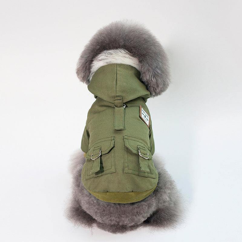 Cap Dog Coat - Dog Cold Cap