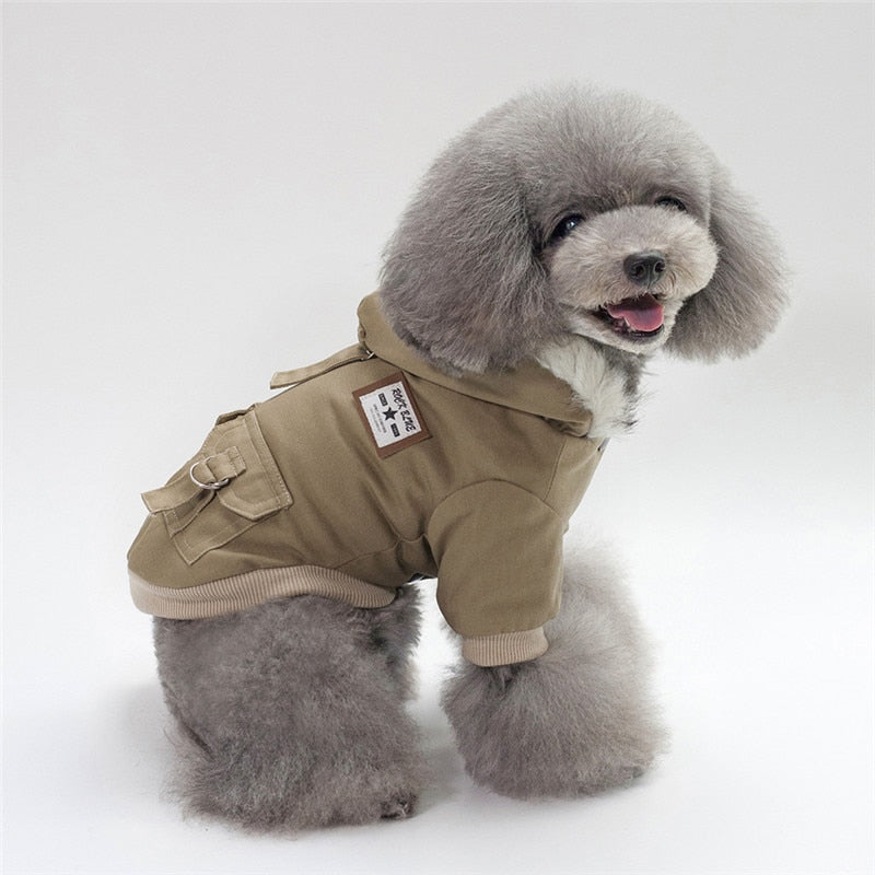 Cap Dog Coat - Dog Cold Cap