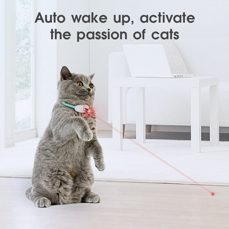 Automatic Cat Toy Smart - Laser Teasing Cat Collar Electric