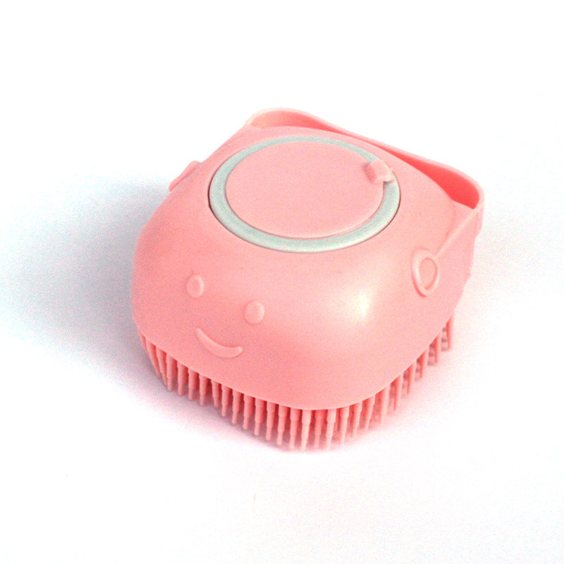 Silicone Bath Massage Gloves - Brush Pet Bathroom Cleaning Comb