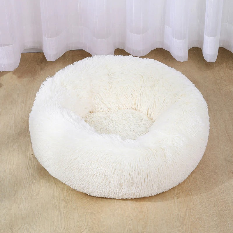 Pet Bed Super Soft Washable - Long Plush Pet Kennel