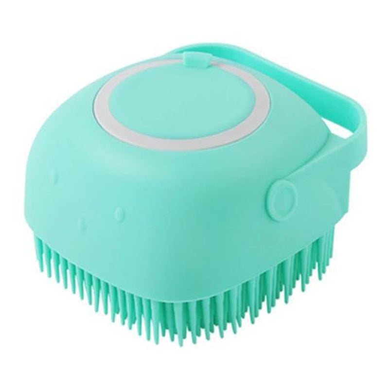 Silicone Bath Massage Gloves - Brush Pet Bathroom Cleaning Comb