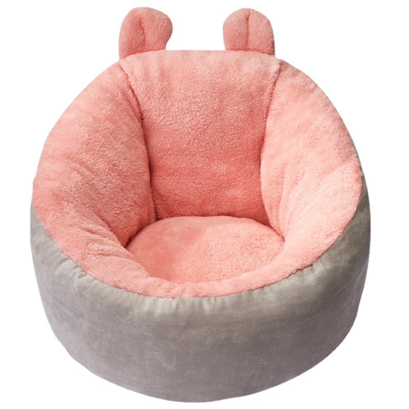 Pet Bed - Warming Soft Sleeping Bag Cushion Puppy Kennel