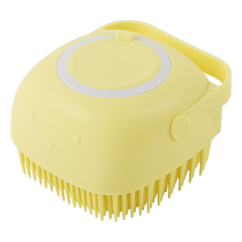 Silicone Bath Massage Gloves - Brush Pet Bathroom Cleaning Comb