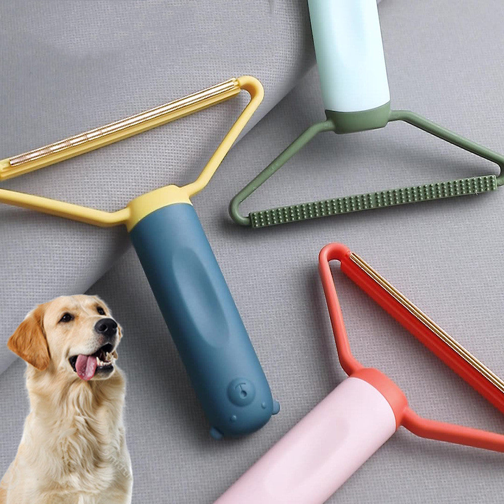 Pet Cat Dog Hair Remover - Dematting Comb Double-sided Sofa Clothes - Shaver Lint Rollers