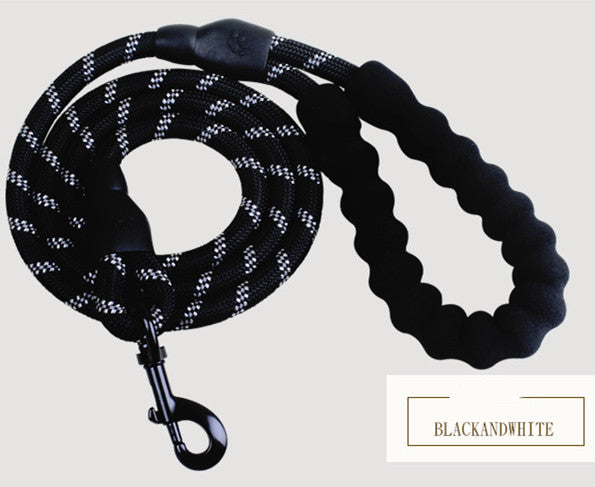 Reflective Dog Leash - Nylon Pet Dog Leash - Rope For Dogs Walking Training