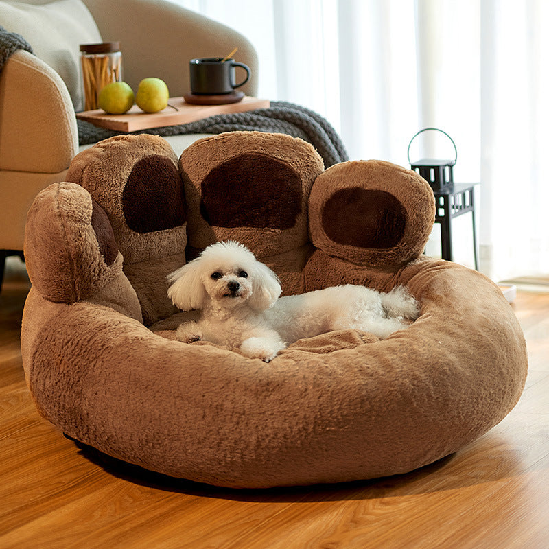 Large Pet House - Long Plush Deep Sleeping