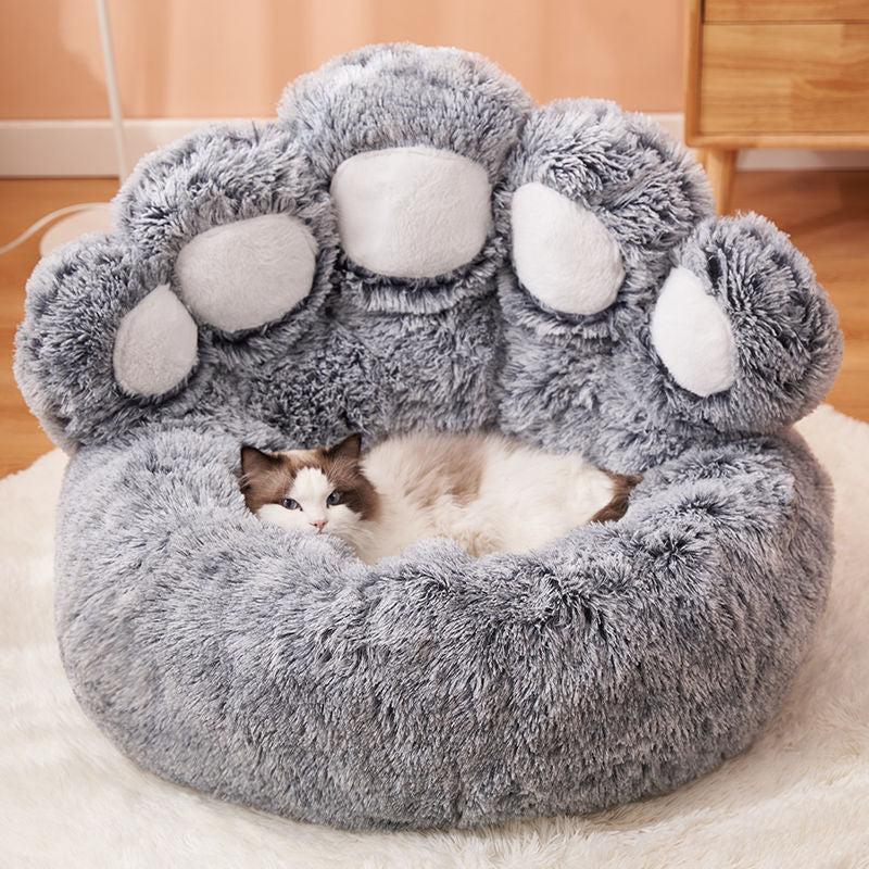 Large Pet House - Long Plush Deep Sleeping