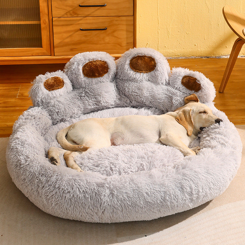 Large Pet House - Long Plush Deep Sleeping