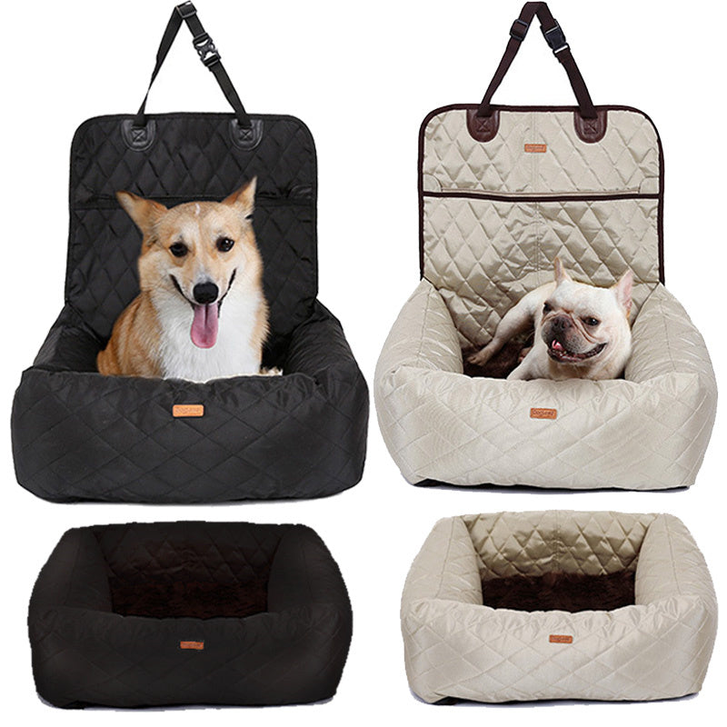Pet Carrier Folding - Car Seat Pad Thickened Multi-purpose