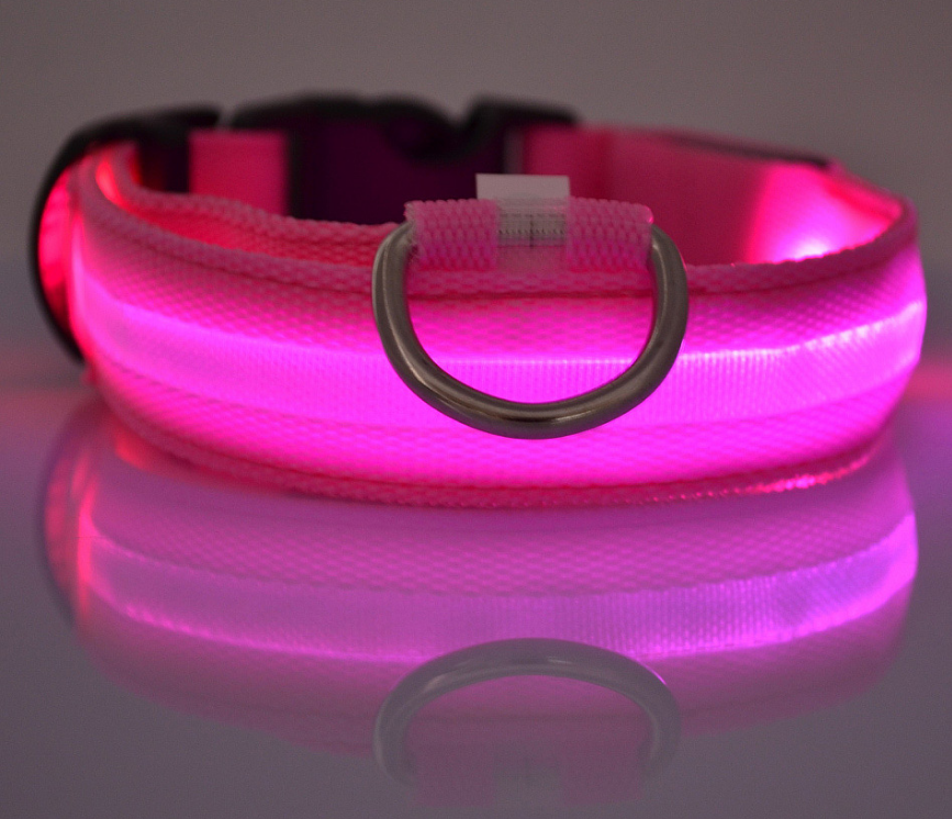 LED Pet Luminous Collar - Night Safety Flashing Glow