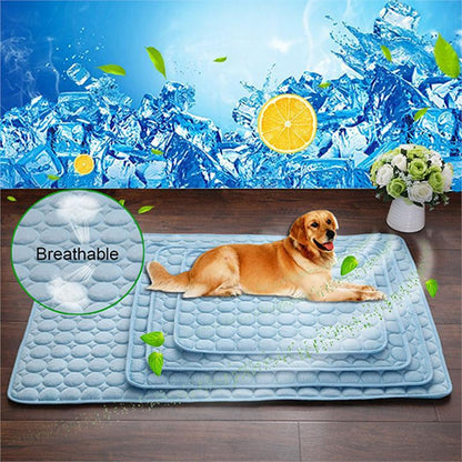 Pet Ice Silk - Cold Nest Pad For Cooling In Summer