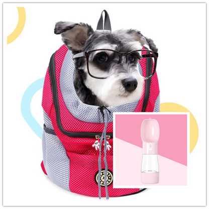 Pet Dog Carrier - Carrier For Dogs Backpack Out Double Shoulder Portable