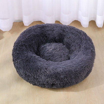 Pet Bed Super Soft Washable - Long Plush Pet Kennel
