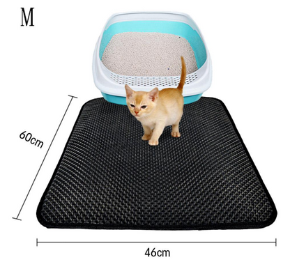 Double Layer Litter Cat - Bed Pads Pet Cat Litter Mat