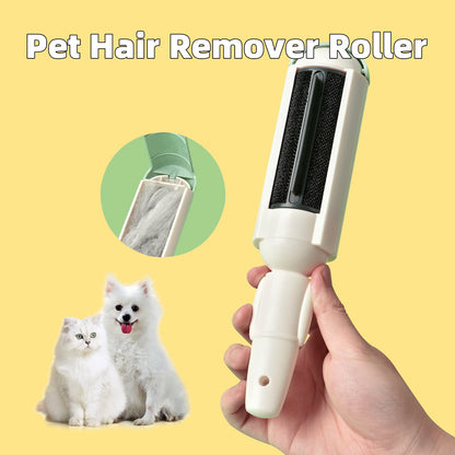 Pet Hair Remover Roller - Portable Pet Lint Roller Self-Cleaning