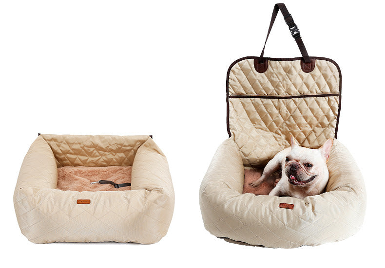 Pet Carrier Folding - Car Seat Pad Thickened Multi-purpose